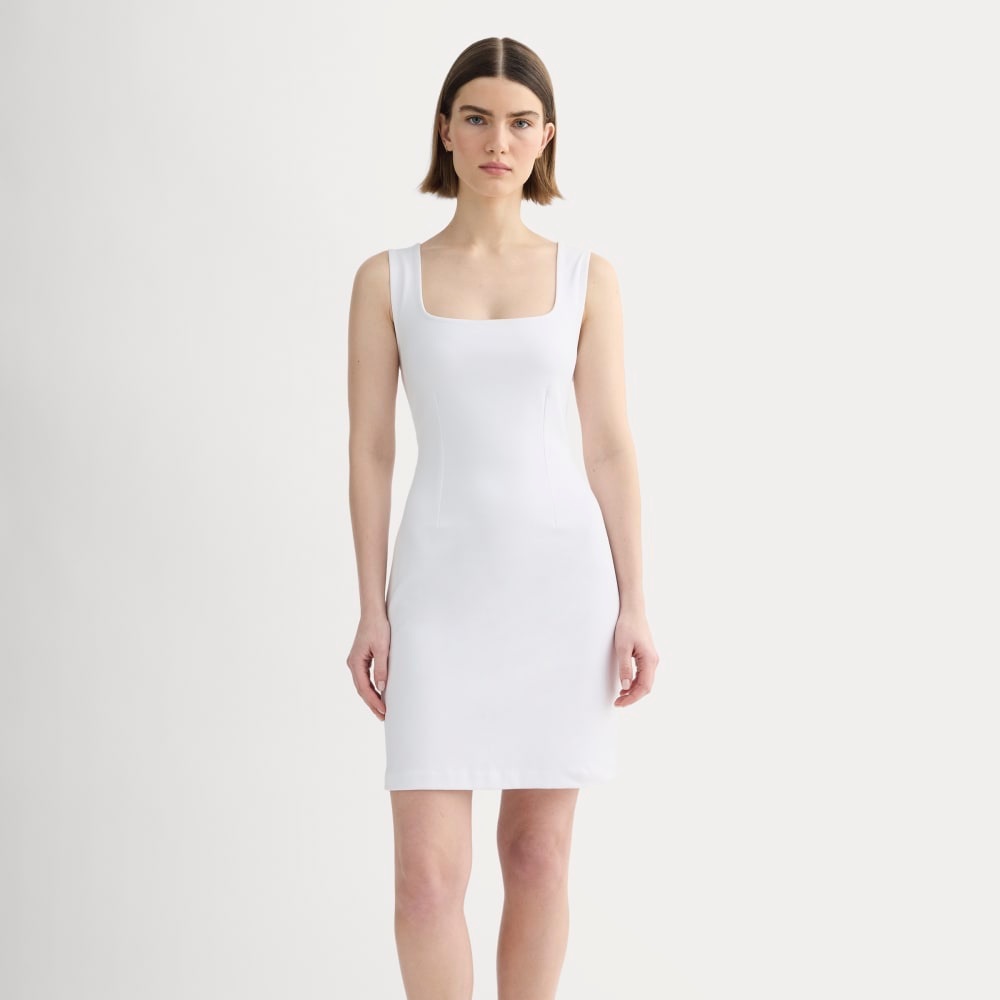 Everlane Dream Square-Neck Dress